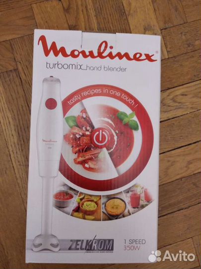 Блендер погружной moulinex turbomix новый