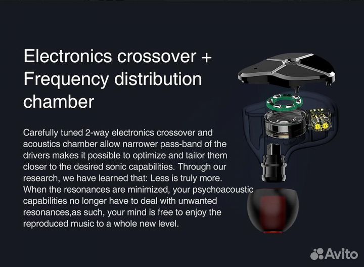 TRN ST1 вакуумные наушники (1DD+1BA)