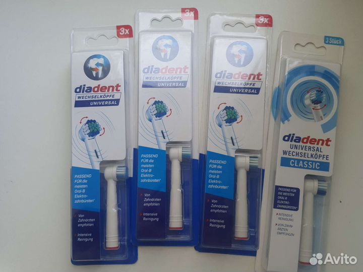 Универсальные насадки для зубных щеток