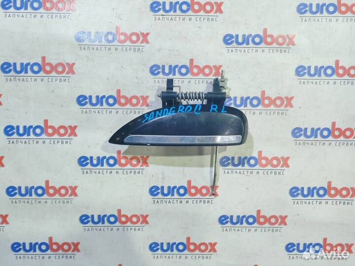 Ручка двери наружная левая Renault Sandero 2014