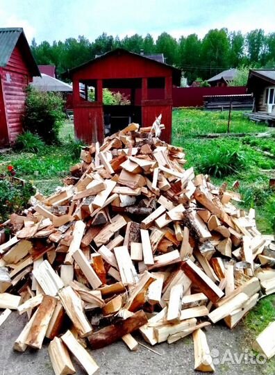 Дрова качественные от 1 куба любых древесных пород
