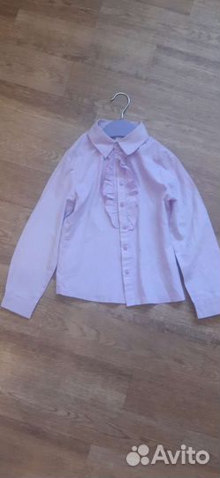 Блузка школьная 122-128