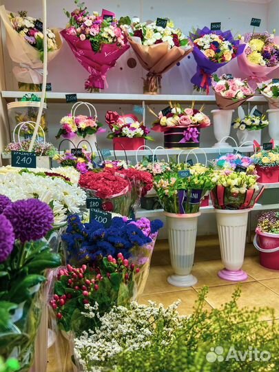 Продам готовый бизнес цветы