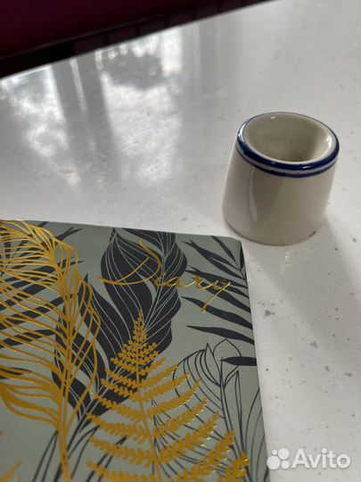 Старинная чернильница Гжель, фарфор