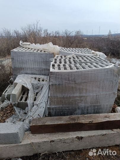 Керамзитобетонные блоки перегородочные