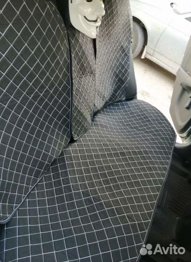 Накидка на сиденье Жаккард с боками и юбкой