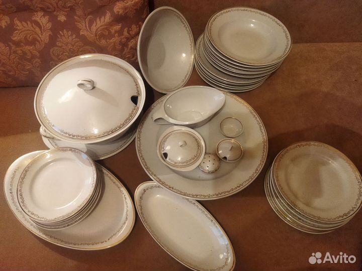 Сервиз столовый Рига СССР