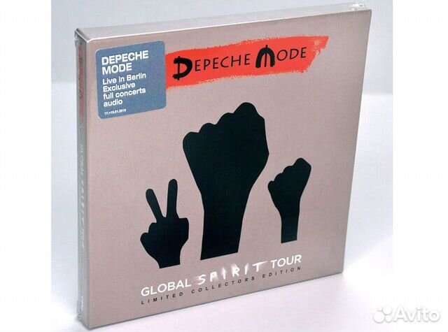 Depeche Mode Live Berlin 2018 4CD Global SpiritBox