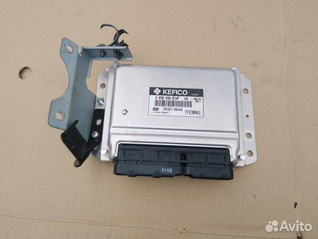 Блок управления двигателем Hyundai Getz G4EE 2009
