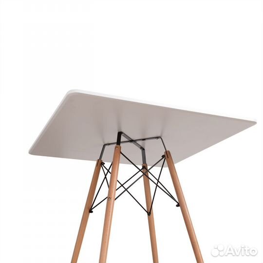 Стол eames белый 90*90 см