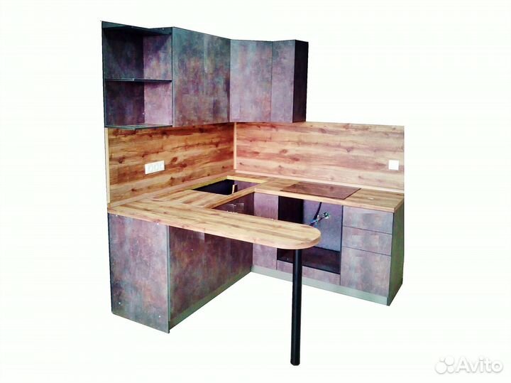 Кухня на заказ с фасадом из лдсп