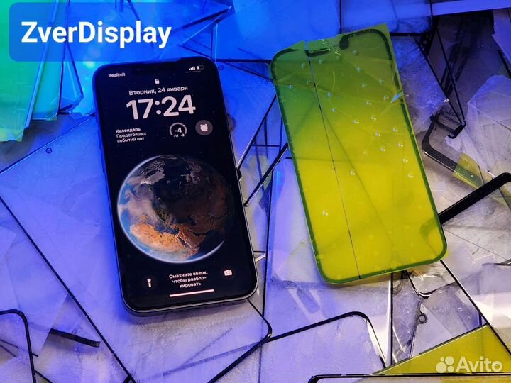 Переклейка/замена стекла на iPhone,samsung,Huawei