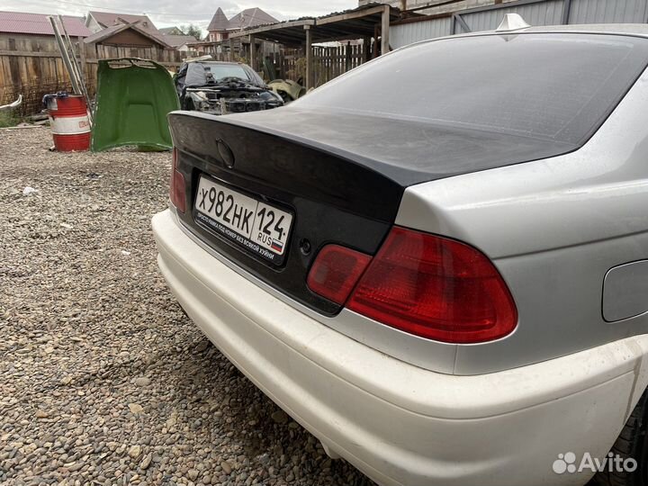 Крышка багажника csl bmw 3 e46 купе тюнинг