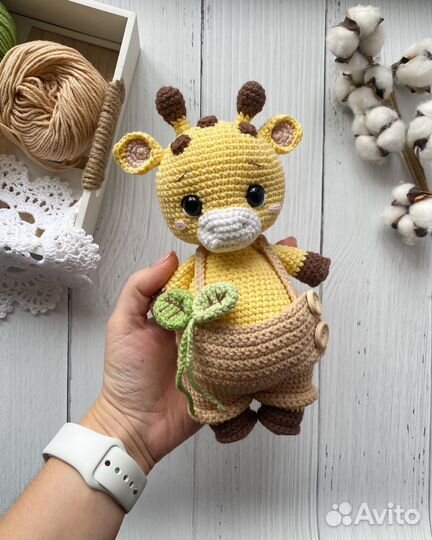 Вязаные игрушки ручной работы