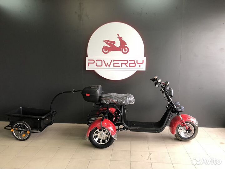 Прицеп для электроскутера ситикоко (citycoco)