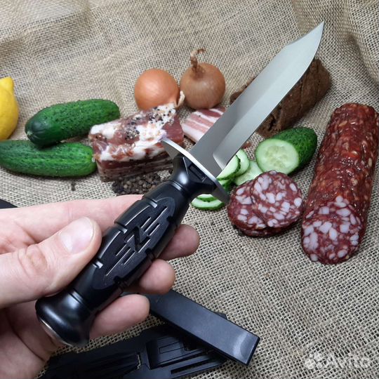 Нож Вишня нр-43 пластик ножны на молле