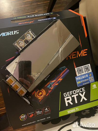 Видеокарта Gigabyte GeForce RTX 3080 Ti 12гб