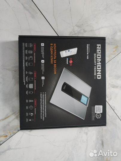 Весы напольные электронные redmond