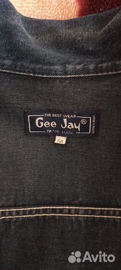 Джинсовая куртка мужская