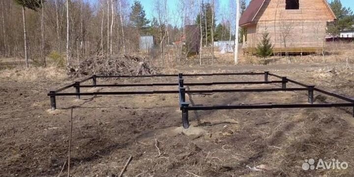 Винтовые сваи под ключ