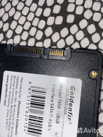 Ssd goldenfir 128 gb