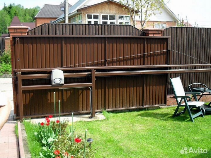 Откатные ворота