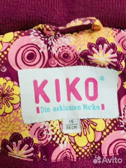 Зимний костюм для девочки 86