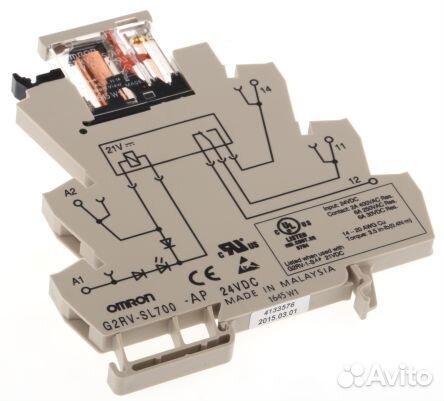 Интерфейсное реле omron G2RV SL700 24acdc