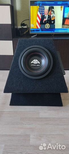 Сабвуфер стэлс (в крыло) приора Airtone audio