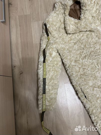 Шуба из экомеха женская