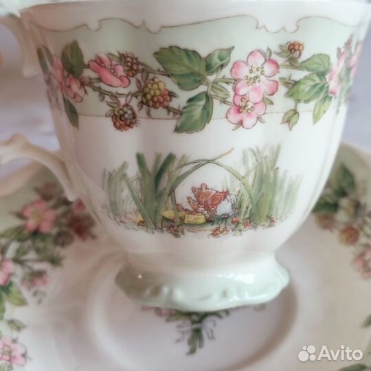 Чайная пара Royal Doulton Brambly Hedge Summer 200мл