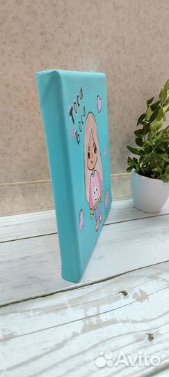 Рисунок акрилом на холсте Toca Boca