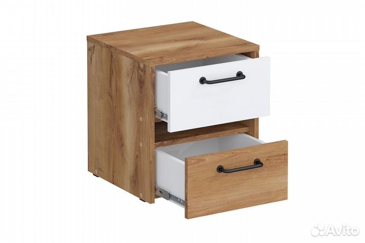 Тумба прикроватная 400 2 ящика Сеул