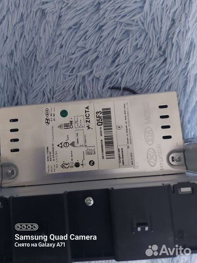 Автомагнитола штатная на Kia sportage 4