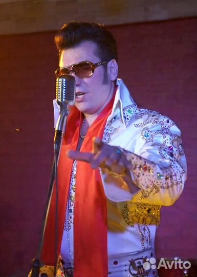 Артист на праздник. Певец-двойник Элвиса Пресли