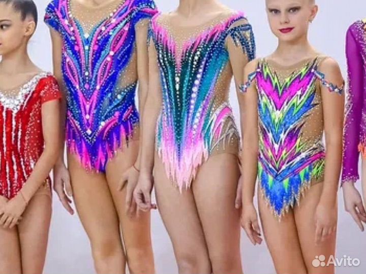 Купальник для художественной гимнастики 155-163