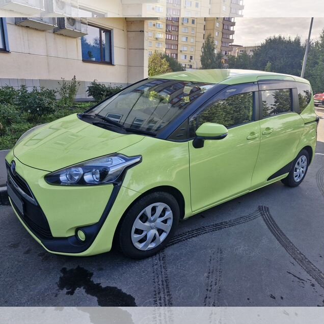 Toyota Sienta 1.5 CVT, 2017, 84 000 км