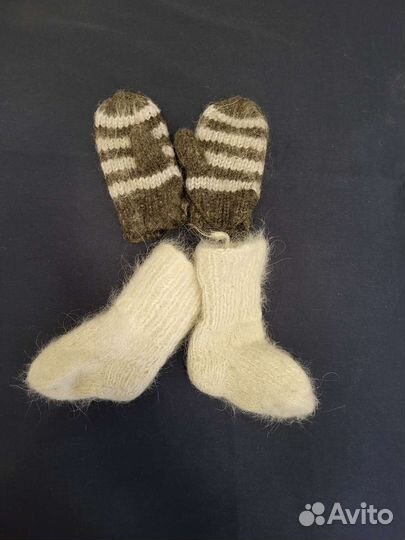 Носки из собачьей шерсти