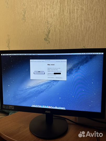 Настольный компьютер Mac Mini