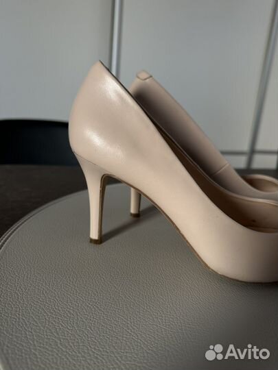 Туфли лодочки натуральная кожа 39