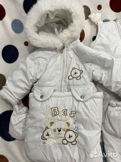 Зимний комбинезон для девочки