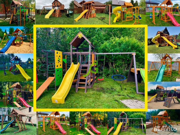 Детская площадка уличная для дачи