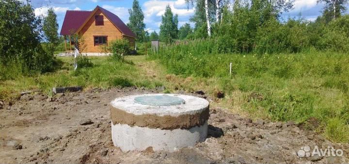 Колодец ручной копкой под ключ