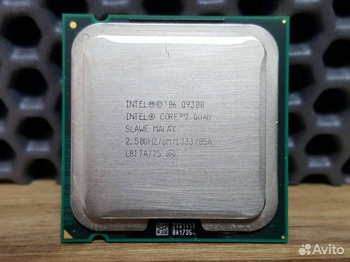 S775 Intel Core2 Quad Q9300 (4x2500MHz, L2 6144Kb)