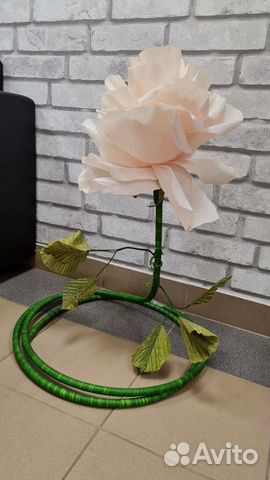 Искусственные цветы большие