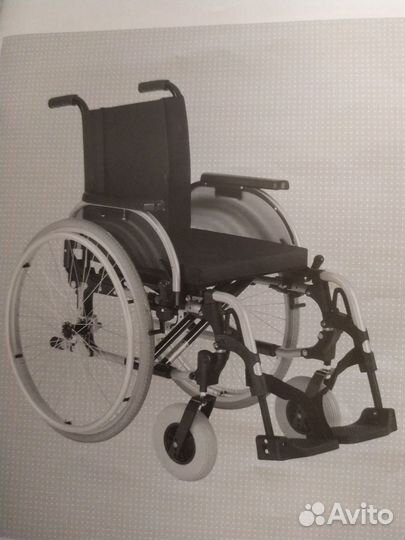 Инвалидная коляска складная бу
