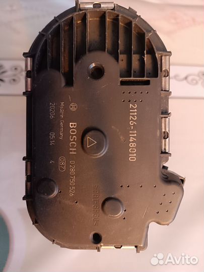 Дроссельная заслонка на LADA приора