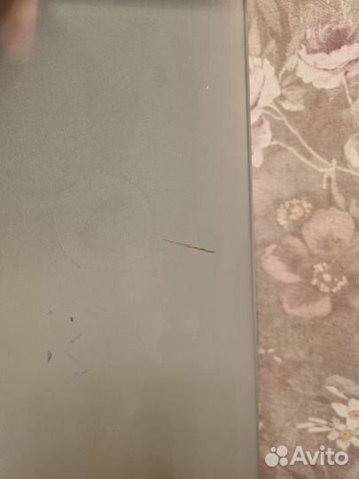 2 стеклянные полки