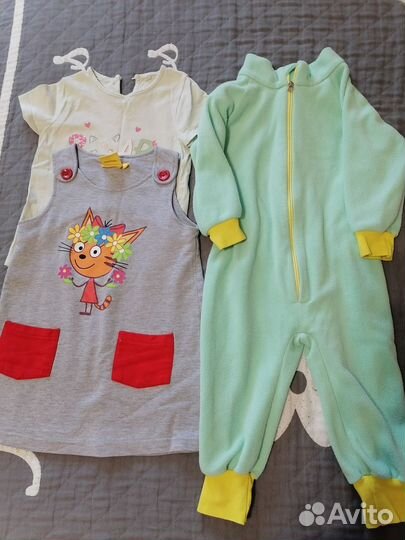 Детские вещи пакетом на девочку 74 - 86
