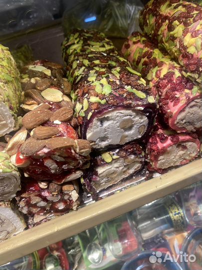 Турецкие сладости рахат-лукум